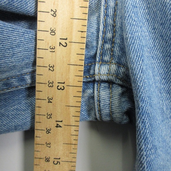 Abercrombie & Fitch Women's Straight Leg Jeans - Light Blue - Picture 10 of 12